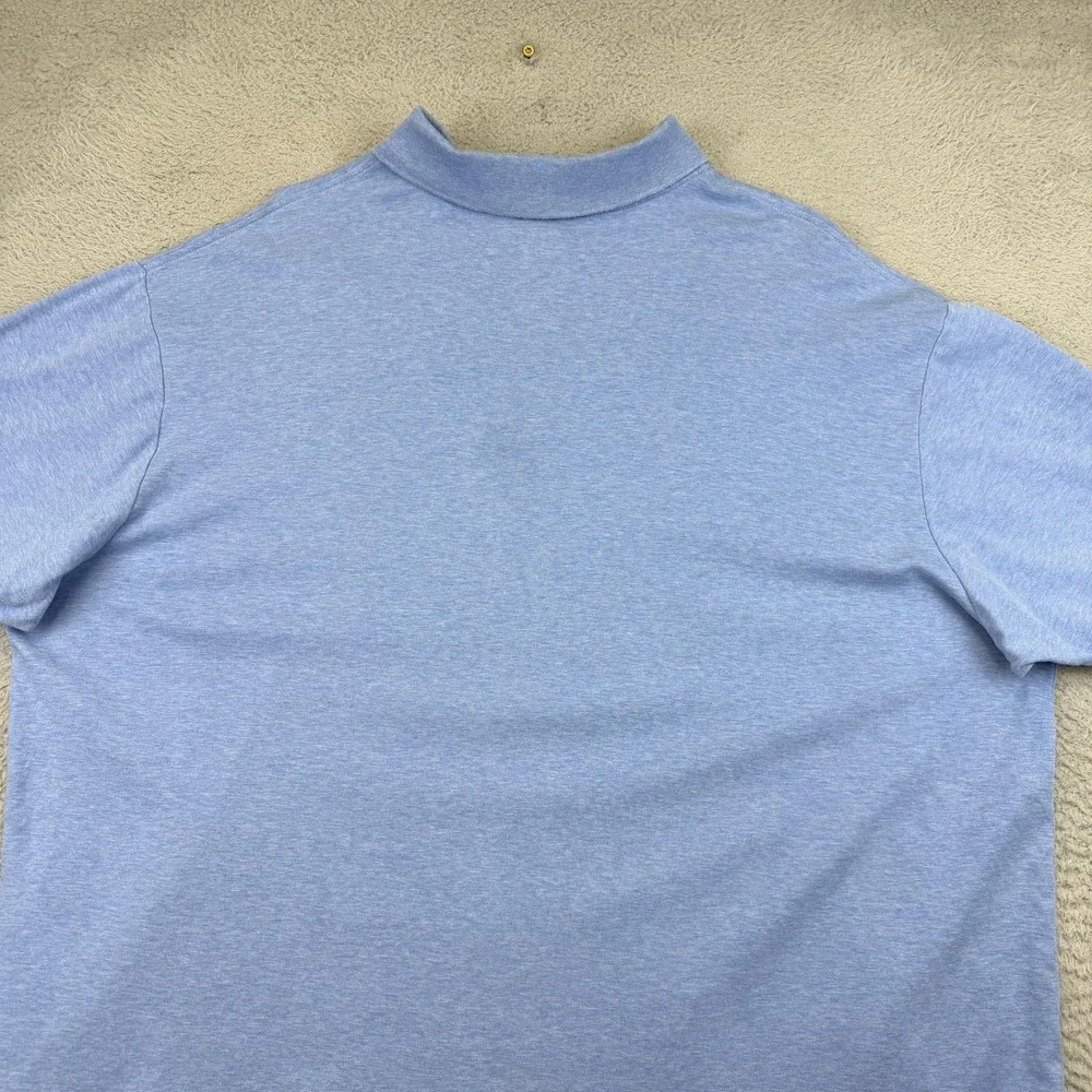 Polo Ralph Lauren Polo Shirt Mens 2XLT Blue Big & Tall Short‎ Sleeve Pony Logo